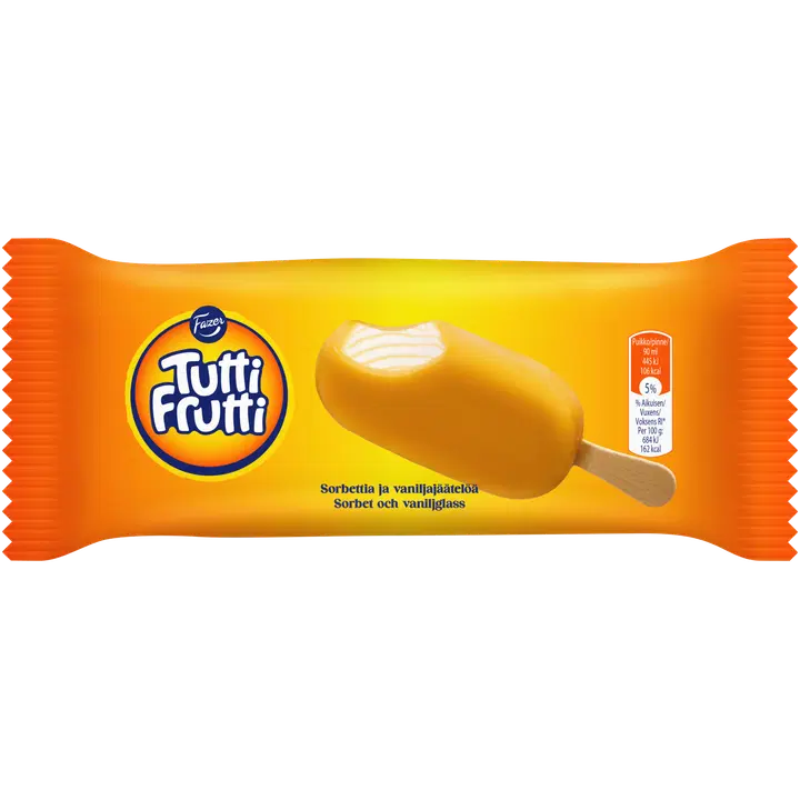 Fazer Jäätis Tutti Frutti pulk 65 g/90 ml