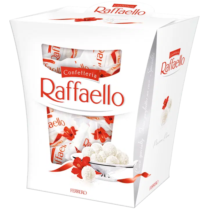 Raffaello kommikarp 230 g