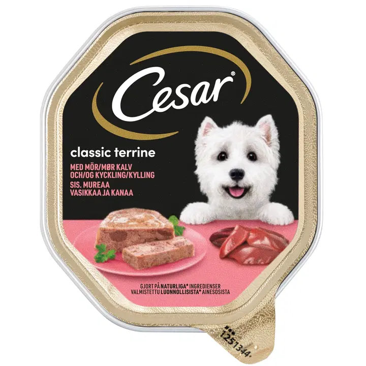Cesar koeratoit vasika- ja kanalihaga 150 g