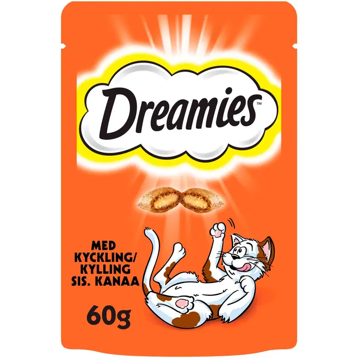 Dreamies suupiste  kassidele kanalihaga 60g