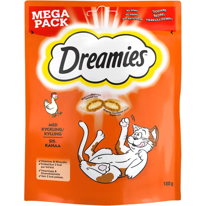 Dreamies kanamaius kassidele, 180 g