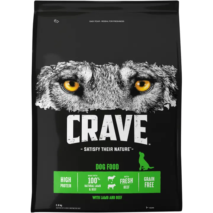 Crave täissööt koertele lamba ja loomalihaga 2,8kg