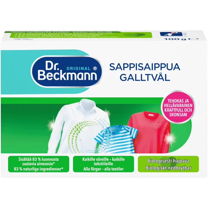 Dr.Beckmann plekieemaldusseep 100g