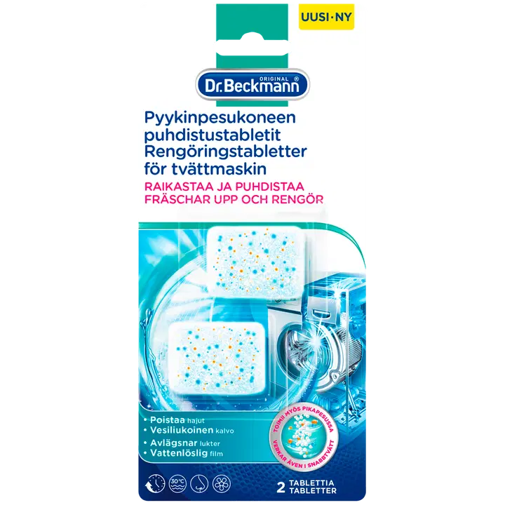 Dr.Beckmann Pesumasina Puhastustabletid 2Tk