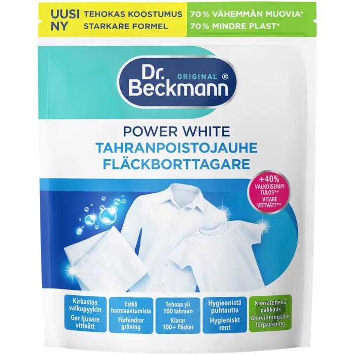 Plekieemaldusvahend Dr.Beckmann Oxi Power valge 400g