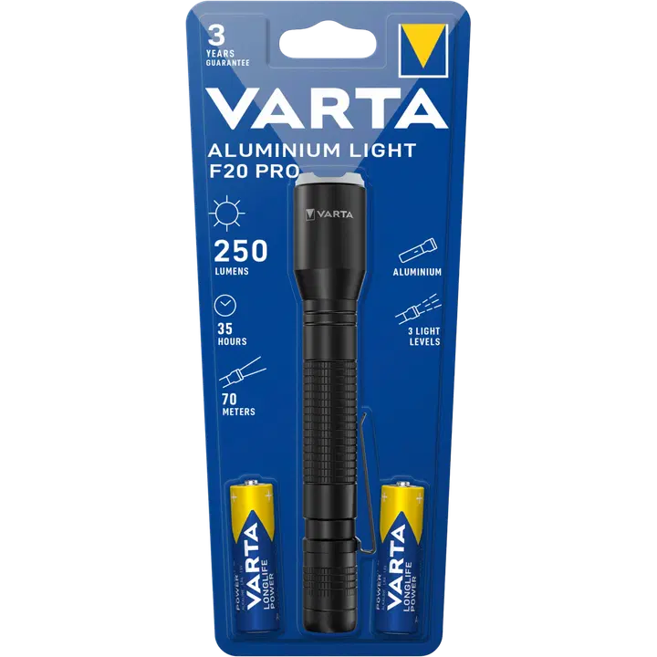 Varta taskulamp f20 2aa