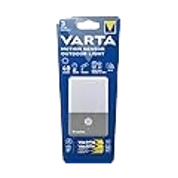Varta liikumisanduriga õuelamp 3aaa