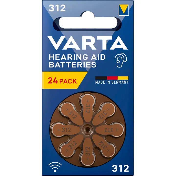 Varta kuulmisaparaadi patareid 312 2tk