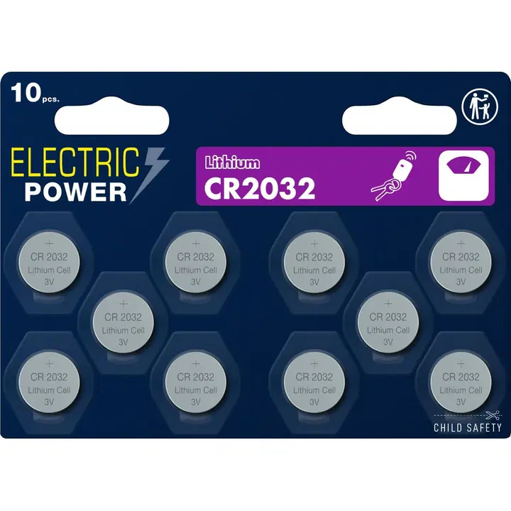 Electric Power patarei cr2032 10tk