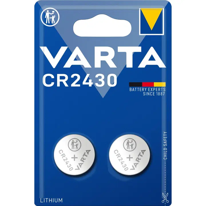 Varta patarei liitium CR2430 2 tk