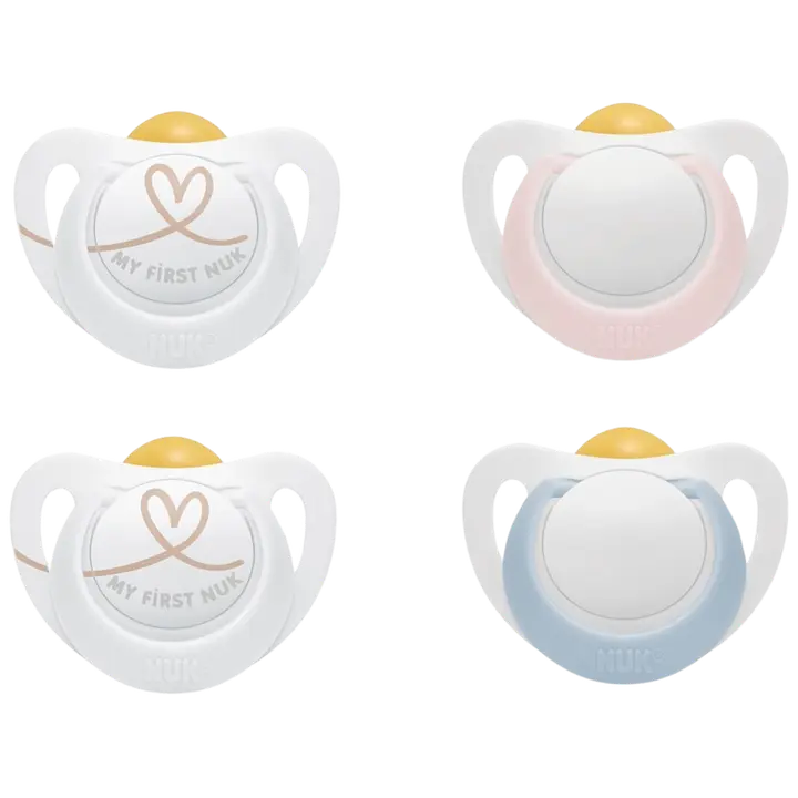 NUK Soother Star lateksist lutt, 0-6 elukuud, 2 tk
