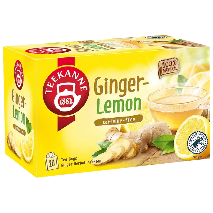 Teekanne taimetee ingveri ja sidruni 20 x 1,75 g