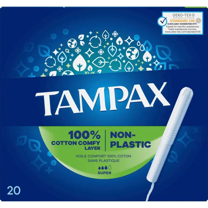 Tampax Super tampoonid 20 tk