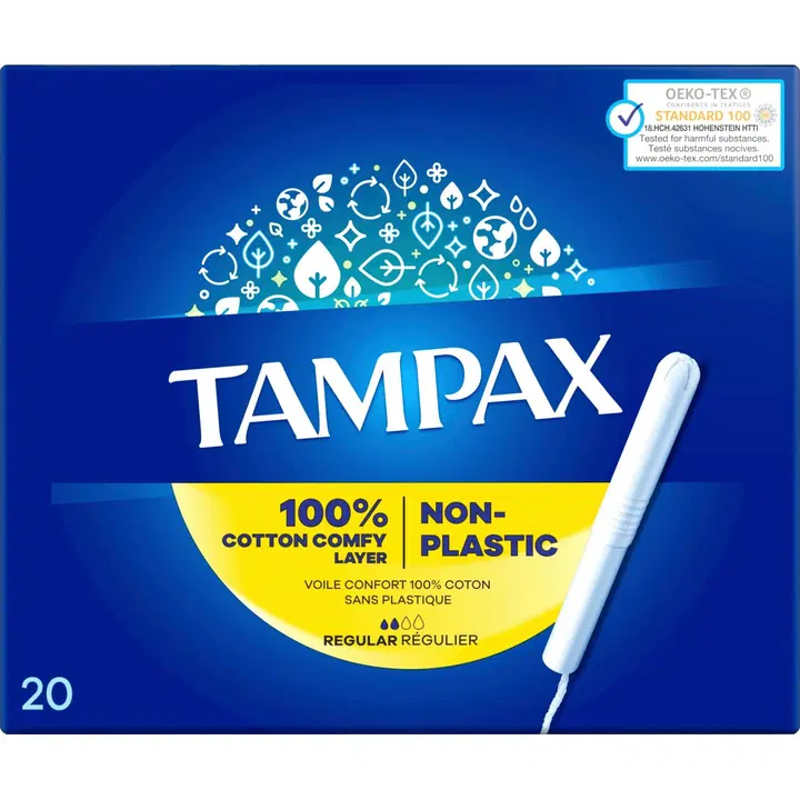 Tampax Regular tampoonid 20 tk