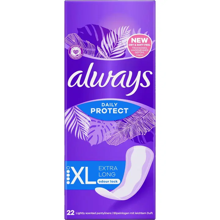 Always Dailies Long Plus pesukaitse 22tk