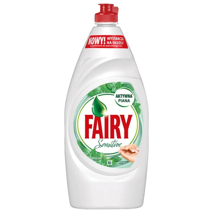 Nõudepesuvahend Fairy Sensitive tea tree&mint 900ml