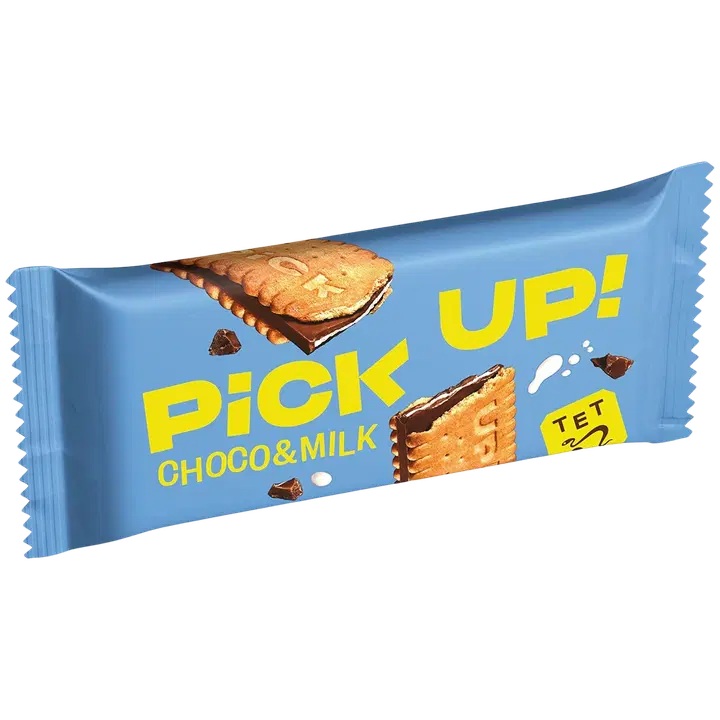 Bahlsen küpsisebatoon pick up 28g piimashokolaadi ja -kreemitäidisega