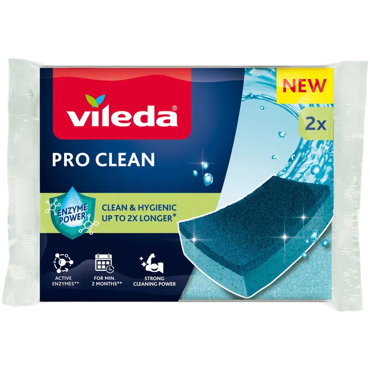 Svammid Vileda Pro Clean 2tk