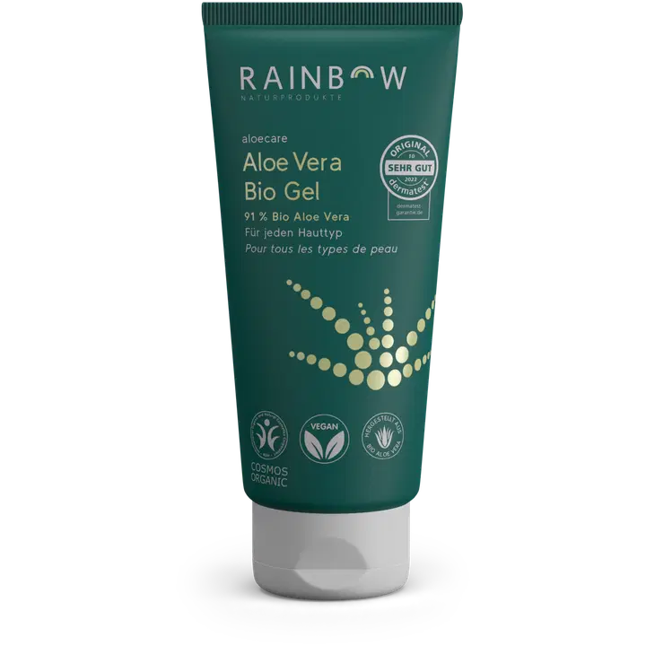 Rainbow Aloecare aloe vera õlivaba geel 91% aaloe 100ml