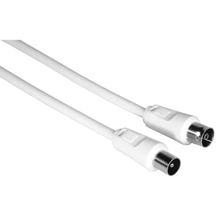 Antennikaabel Coax 10M 75 DB valge