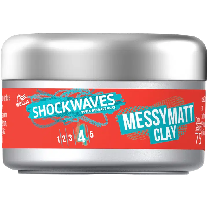 Wella juuksevaha shockwaves messy matt 75ml
