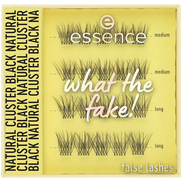 Essence ripsmetušš What the Fake! False lashes Natural Cluster 06