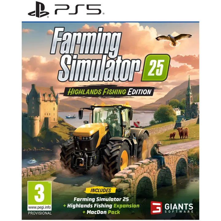 PS5 FS 25 Highlands Fishing Edition
