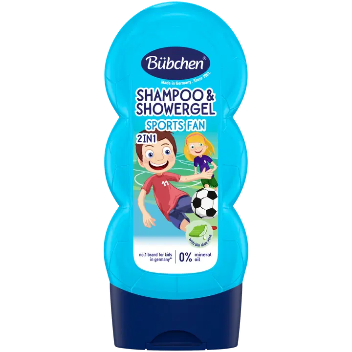 Šampoon ja dušigeel Bübchen spordifänn 230ml