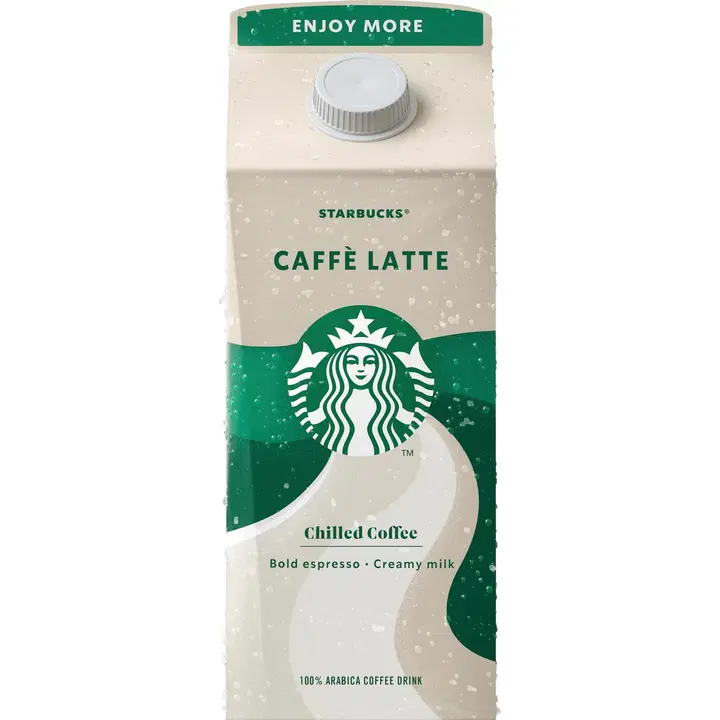 .Starbucks caffe latte 750ml