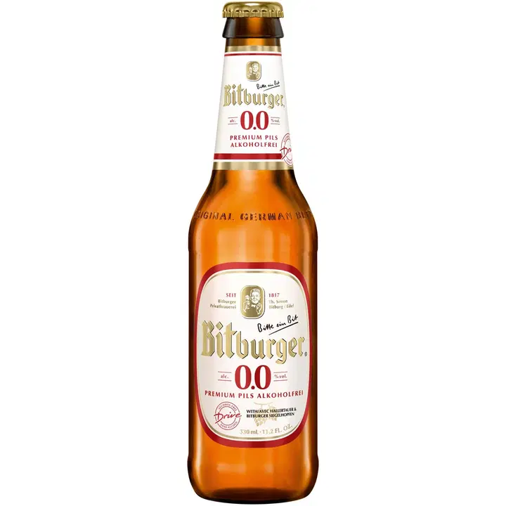 .Bitburger Premium Pils alkoholivaba õlu 330ml