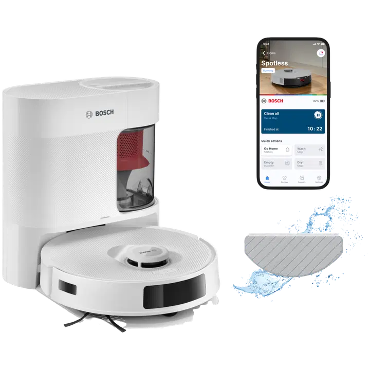 Robot-tolmuimeja Bosch Spotless + BCRD1W