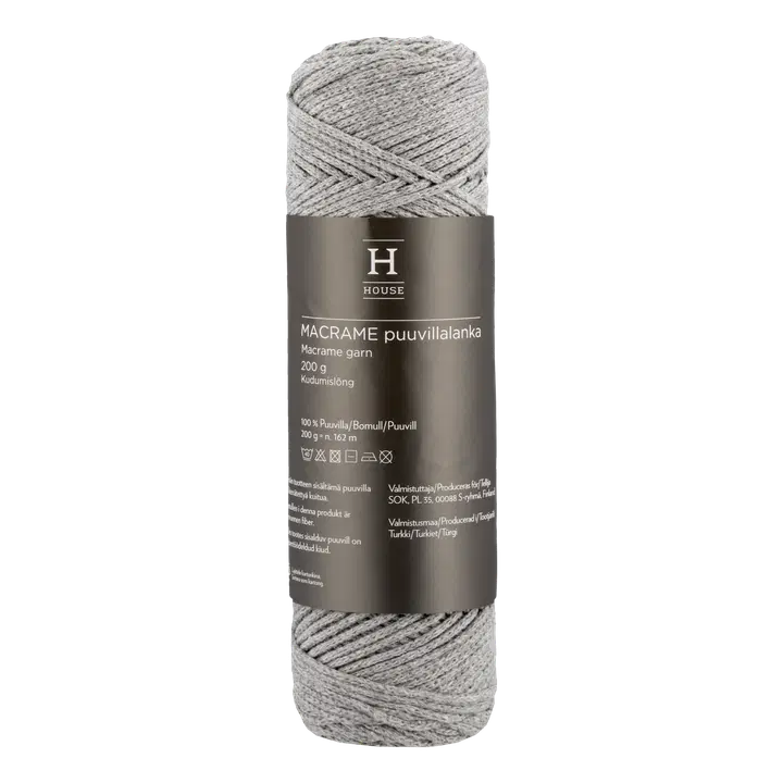LÕNG MACRAMEE PUUVILL HELEHALL 200G