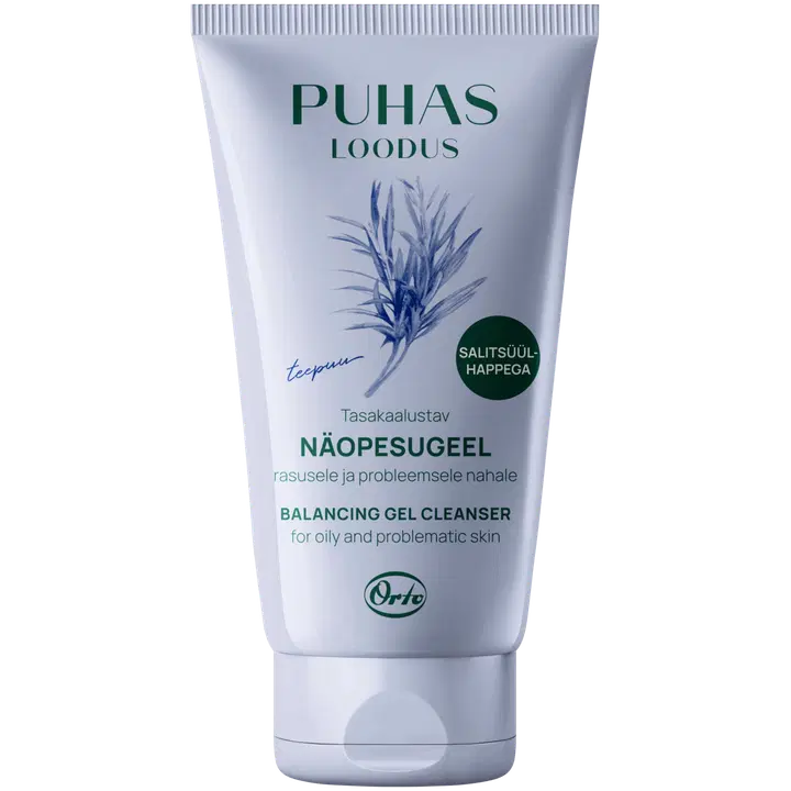 Puhas Loodus näopesugeel teepuu 150ml