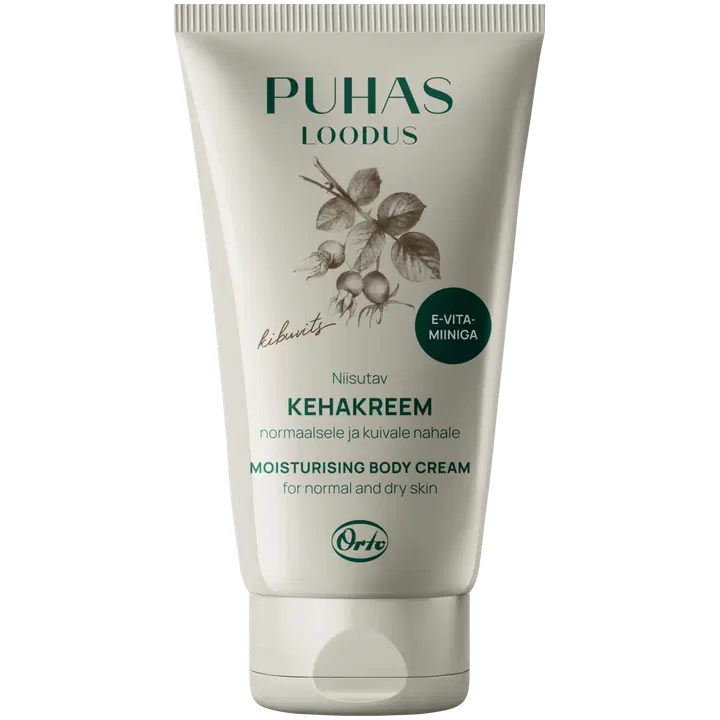 Puhas Loodus kehakreem kibuvits 150ml niisutav