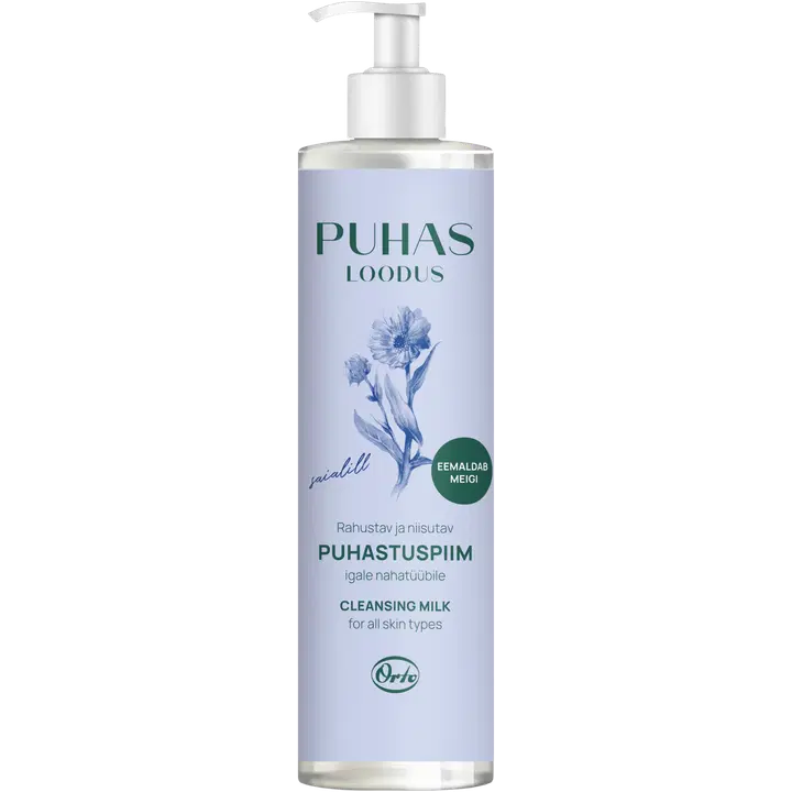 Puhas Loodus näopuhastuspiim saialill 200ml