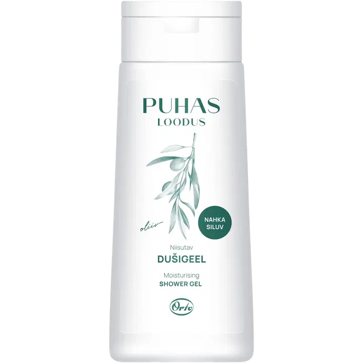 Dušigeel Puhas Loodus oliiv niisutav 250ml