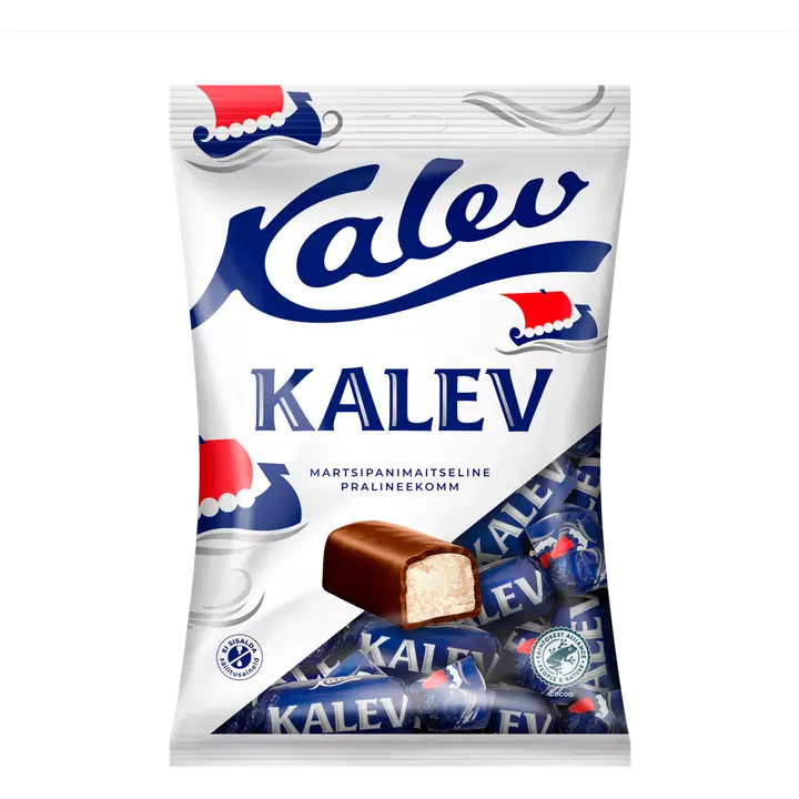 Kalev martsipaniga pralineekompvekid 175 g
