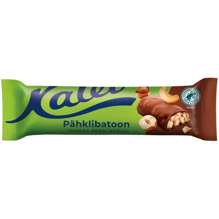 Kalev Pähklibatoon Tumedas Šokolaadis 40 g