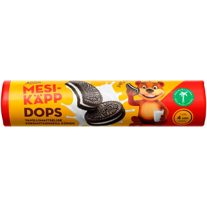 Mesikäpp dops vanillimaitselise täidisega küpsised 210g