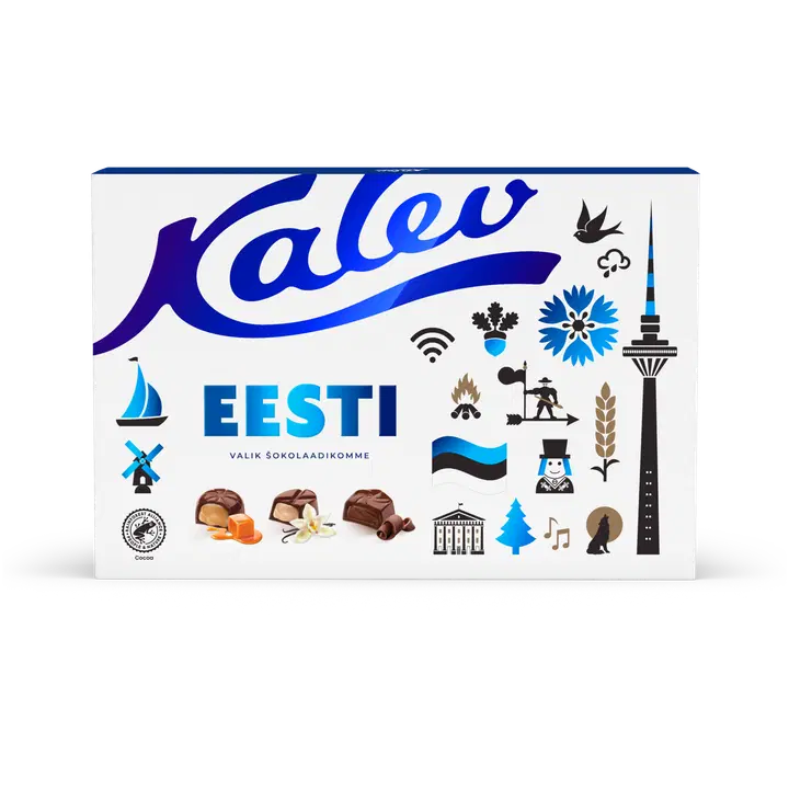 Kalev Eesti valik šokolaadikomme 186g