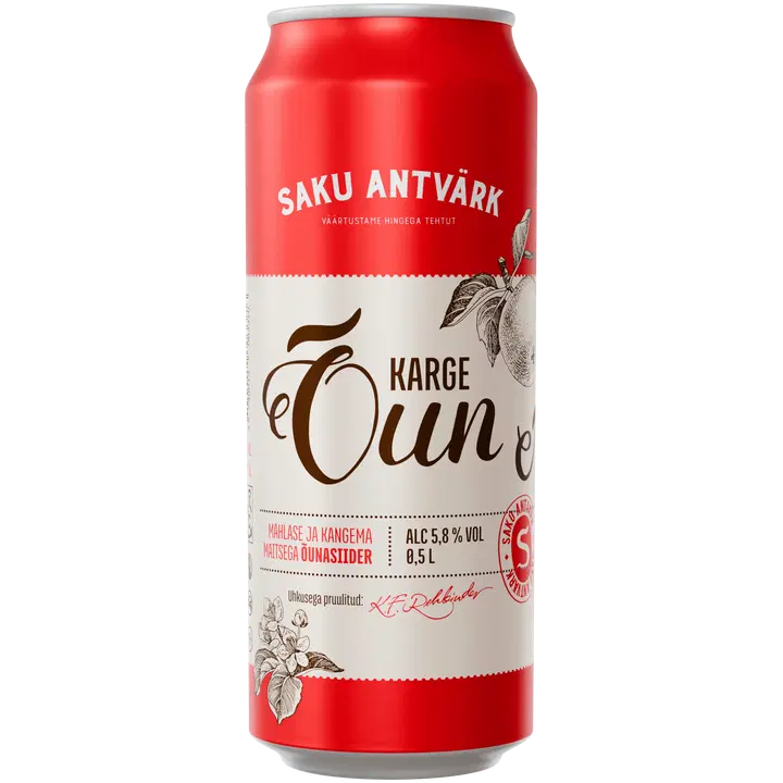 Saku Antvärk Karge Õun siider 5,8%vol 500 ml