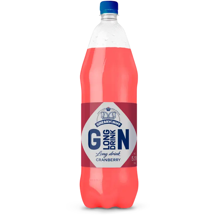 Sinebrychoff Long Drink Cranberry muu alkohoolne jook 5,5%vol 1,5l