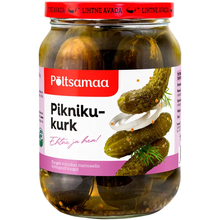 Põltsamaa piknikukurk 680/360 g