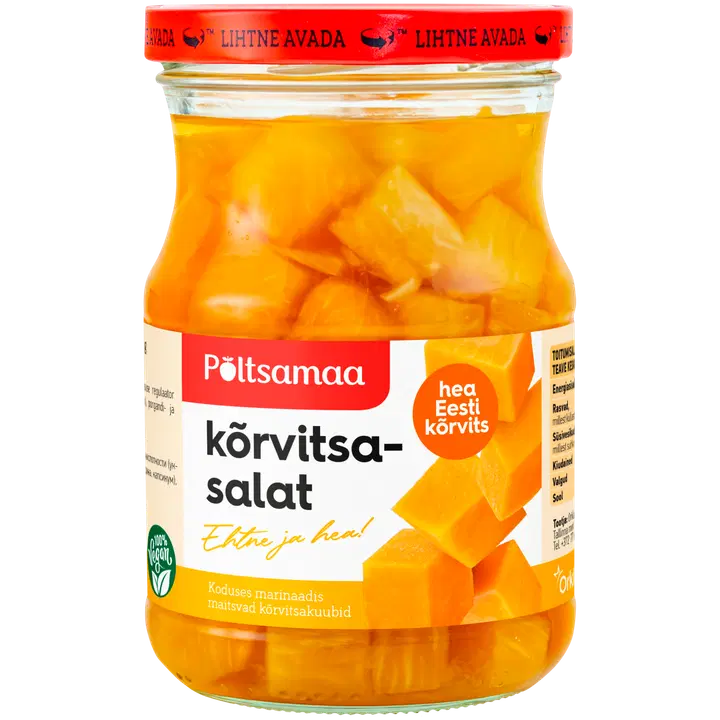 Põltsamaa kõrvitsasalat 560/310 g