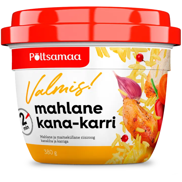Põltsamaa VALMIS! Mahlane kana-karri, 380 g