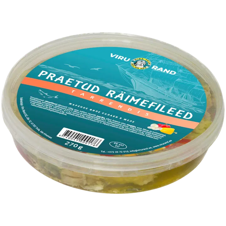 Viru Rand Praetud räimefileed tarrendis 270 g