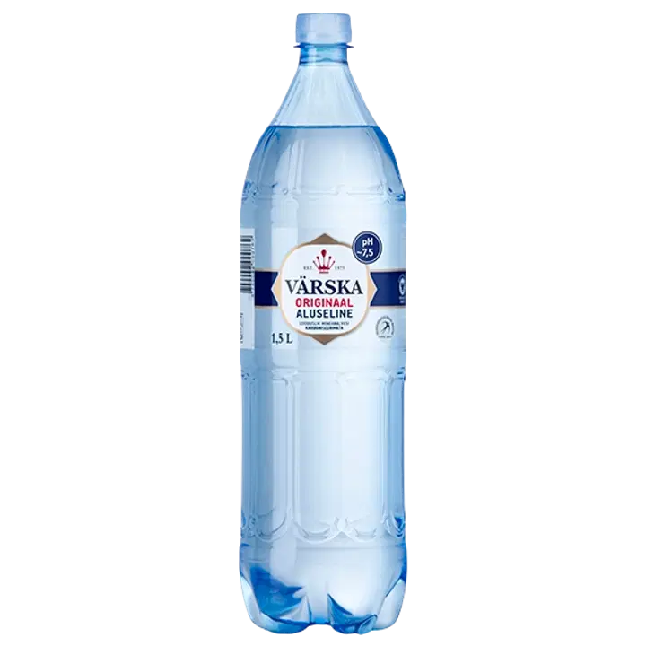 VÄRSKA ORIGINAAL GAASITA 1,5 L LOODUSLIK MINERAALVESI
