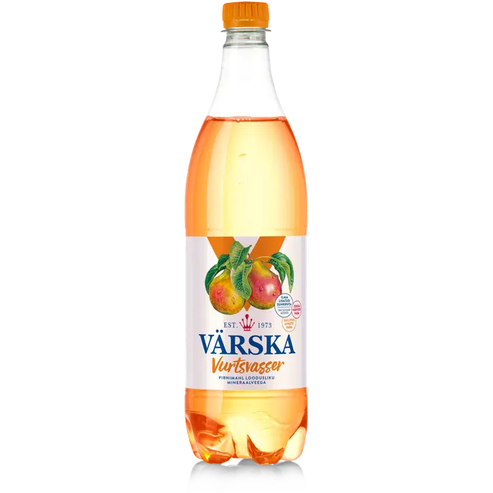 .Värska Vurtsvasser pirn mineraalveega 1L