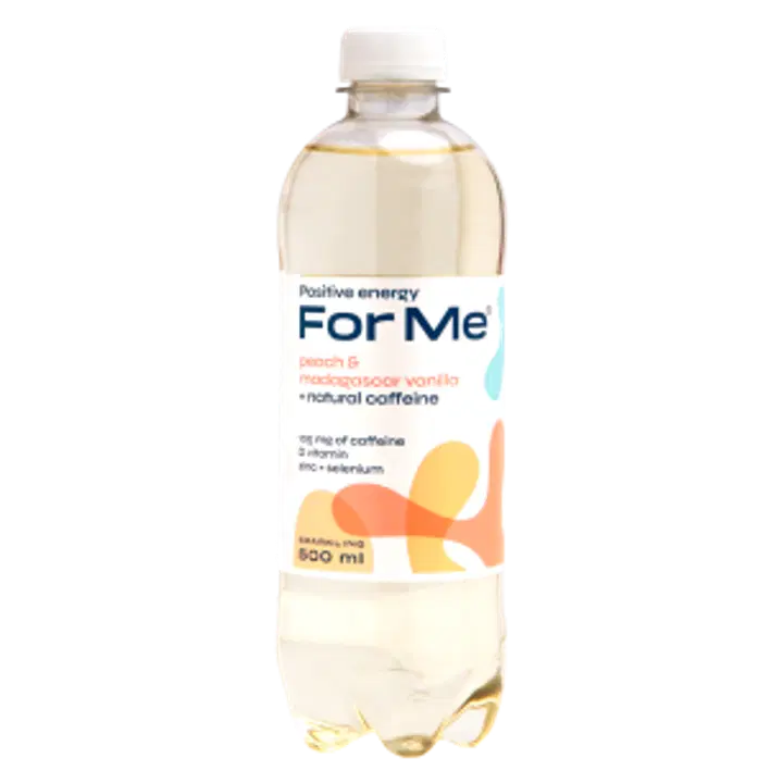 .For Me Energy virsiku-vanilje 500ml