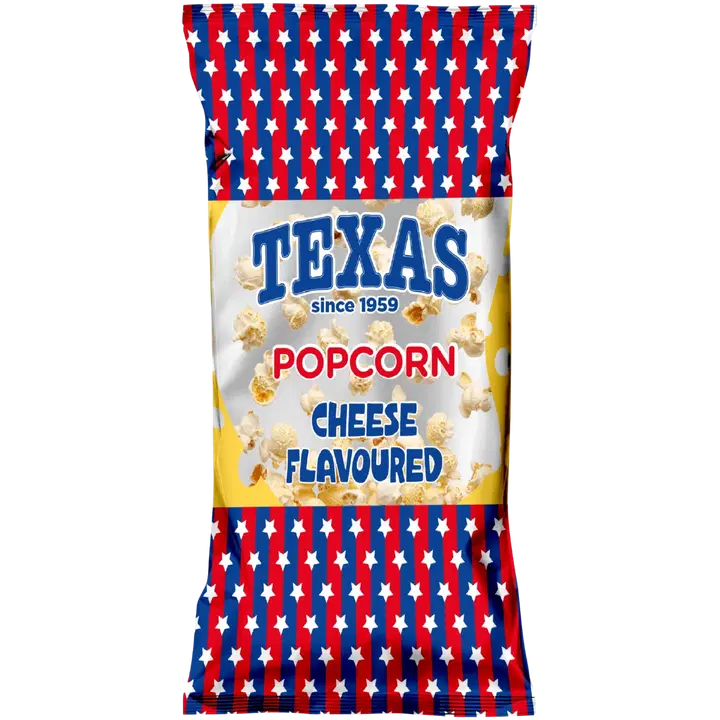Texas juustumaitseline popcorn 60 g